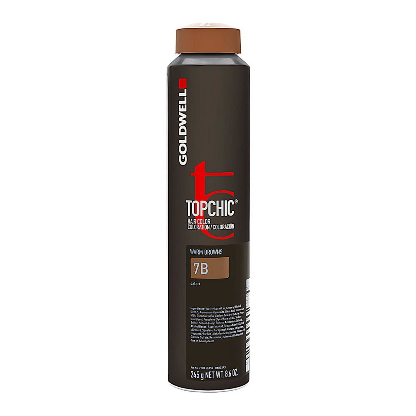 Goldwell Goldwell, TopChic, Permanente Haarfarbe, 7B Medium Blonde Beige, 250 ml Regular