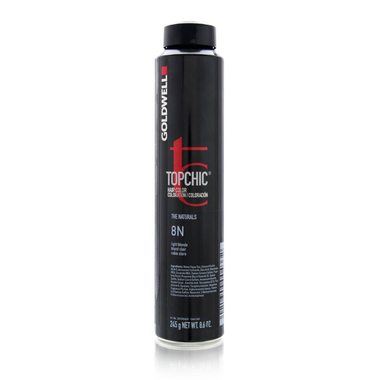 Goldwell Goldwell, TopChic, Permanente Haarfarbe, 8N Light Blonde, 250 ml Regular