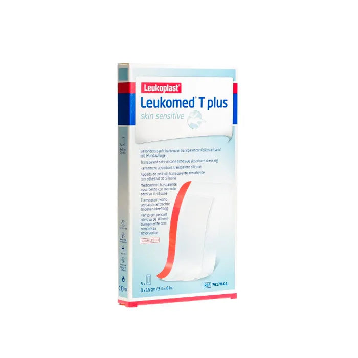 BSN MEDICAL BSN Medical Leukoplast Leukomed T Plus Skin Sensitive Wundverband 8 x 15 cm Kosmetik