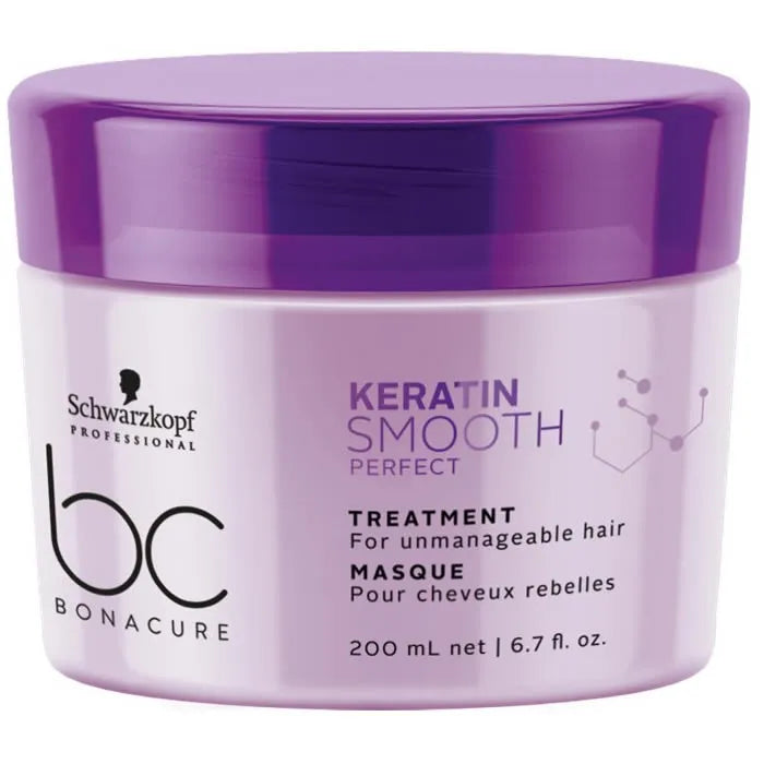 SCHWARZKOPF SCHWARZKOPF Keratin Smooth Perfect Treatment für widerspenstiges Haar 200 ml Haarpflege