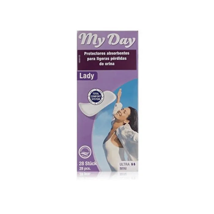 MY DAY Incontinence Absorbent Protector Ultra Mini 28 Units Kosmetik