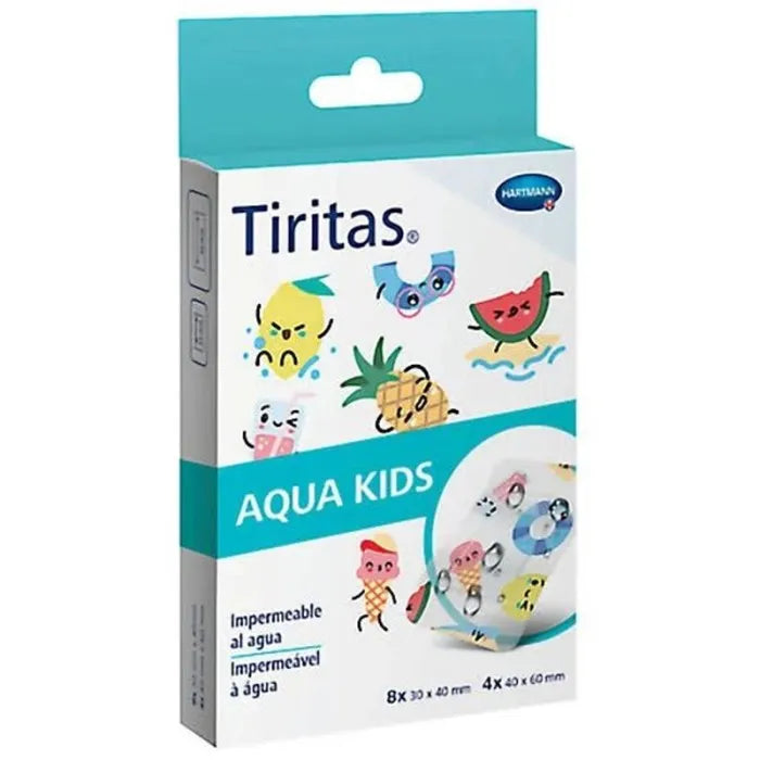 HARTMANN HARTMANN Pflaster Aqua Kids 2 Größen wasserfest 12 Stück Kosmetik