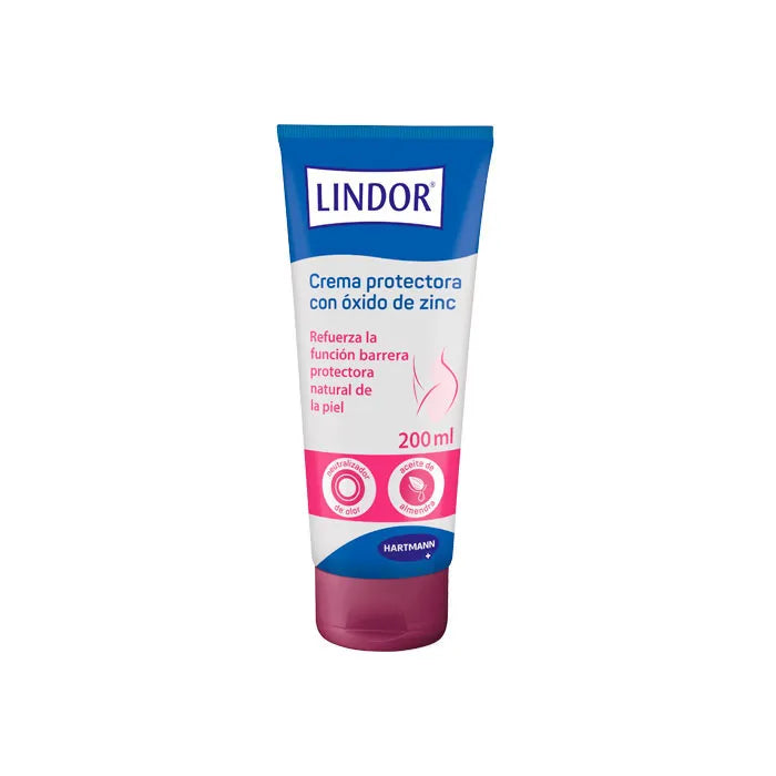 LINDOR LINDOR Zinkoxid-Schutzcreme 200 ml Hautschutz Creme mit Zinkoxid