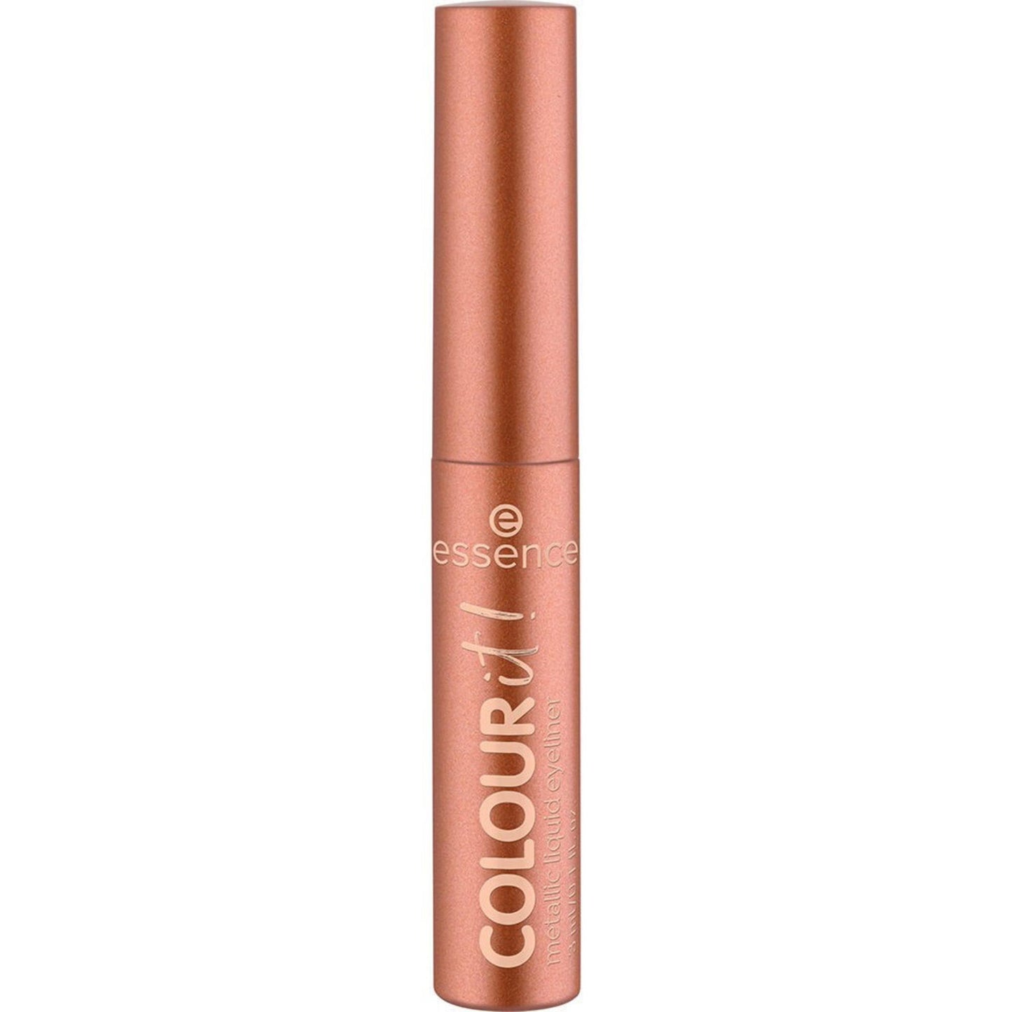 Essence Essence, Colour It!, Flüssiger Eyeliner, Metallisch, Flüssiger Eyeliner, 01, Polierte Bronze, 3 ml Regular