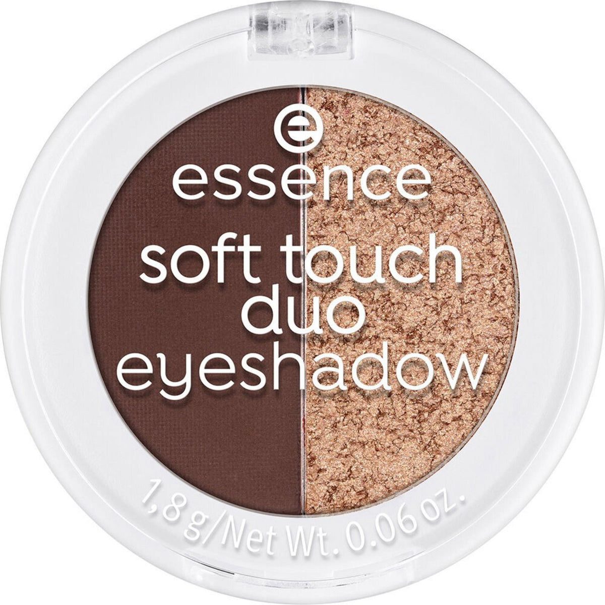 Essence Essence, Soft Touch Duo, Lidschatten-Kompakt, 04, Mocha Muse, 1.8 g Regular