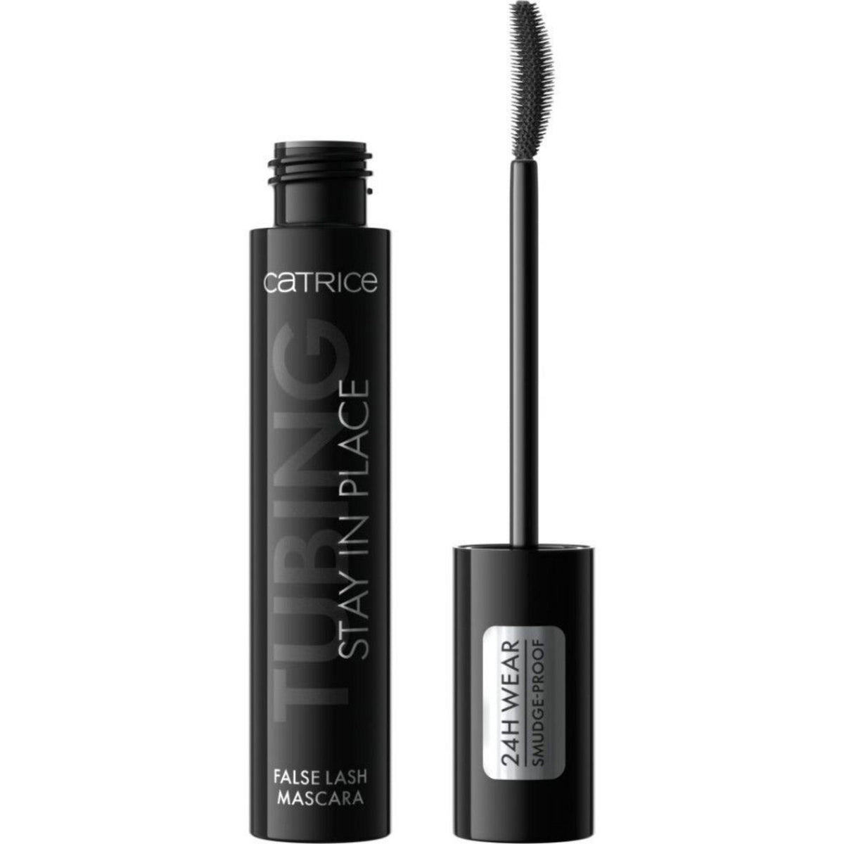 Catrice Wimperntusche Catrice, Tubing Stay In Place, False Lash Effect, Mascara, 010, No Panda Black, 11 ml Regular