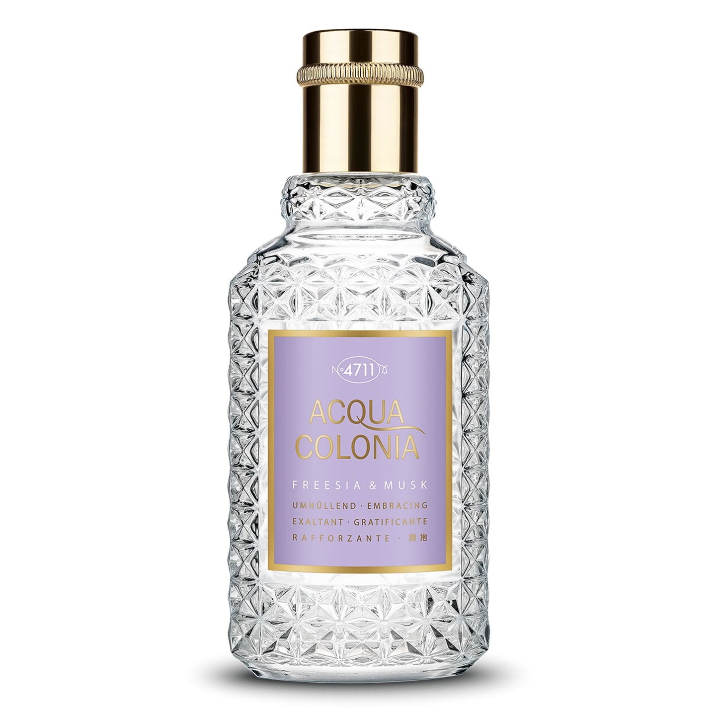 4711 4711, Acqua Colonia Freesia & Musk, Eau de Cologne, Unisex, 50 ml Regular