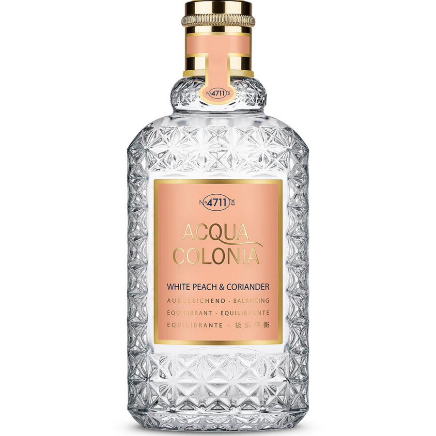 4711 Acqua Colonia White Peach & Coriander – Frisches Eau de Cologne Unisex 100 ml