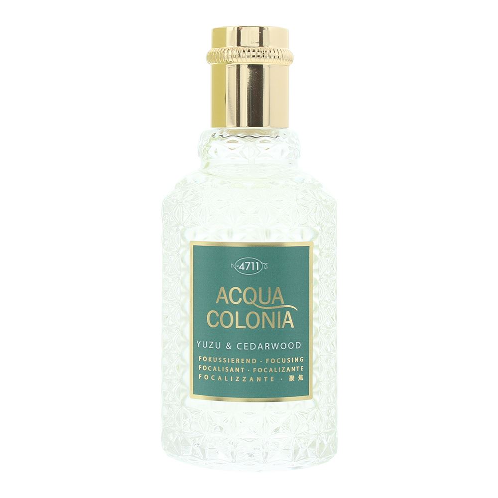 4711 Acqua Colonia Yuzu & Cedarwood Eau de Cologne 50 ml – Frisch & Belebend