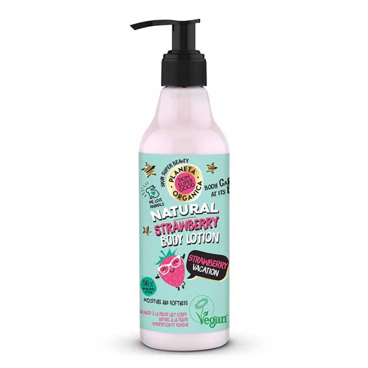 NATURA SIBERICA NATURA SIBERICA Skin Super Good Bodycreme Strawberry Dreams 250 ml Kosmetik