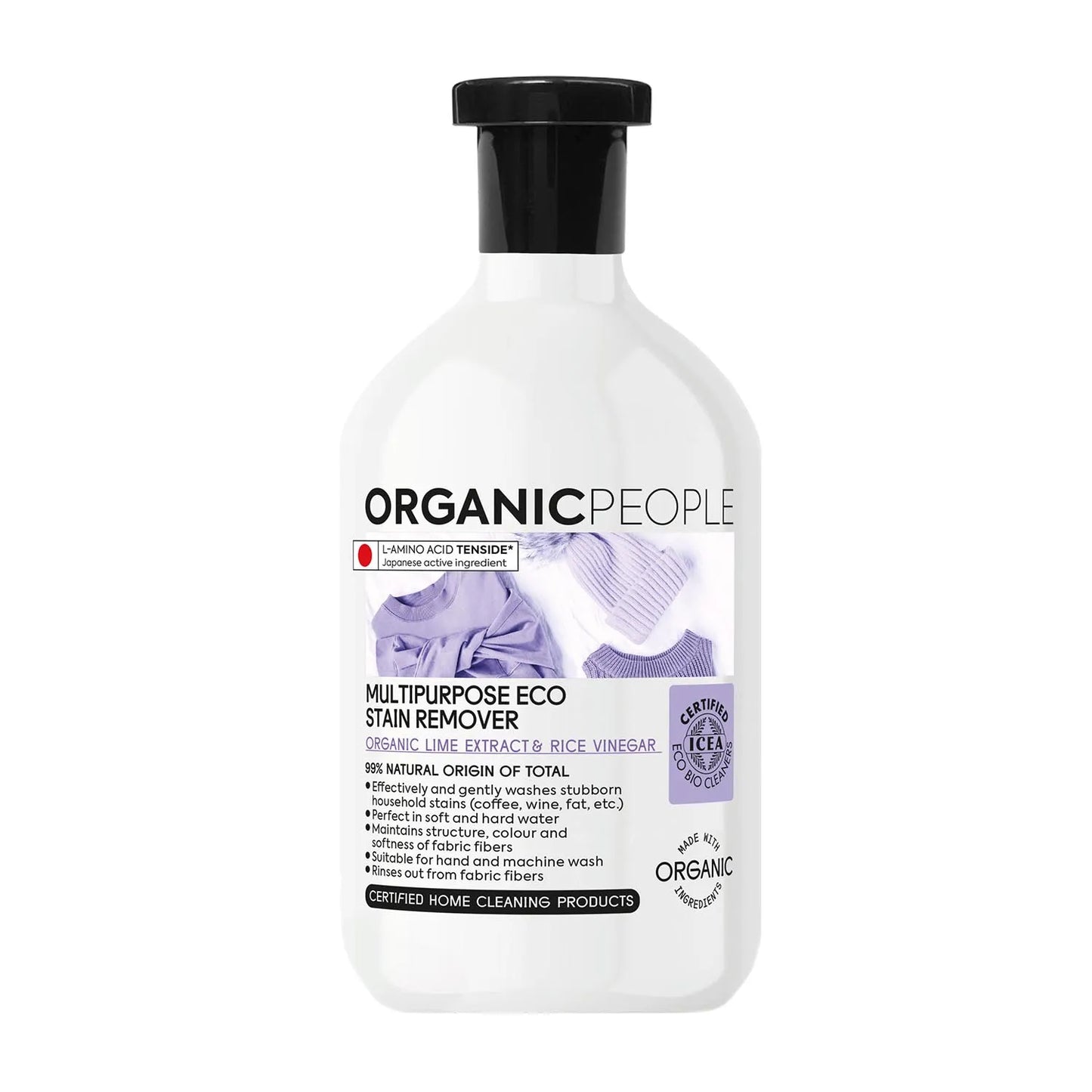 ORGANIC PEOPLE ORGANIC PEOPLE Fleckenentferner mit Limettenextrakt und Reisessig 200 ml Kosmetik