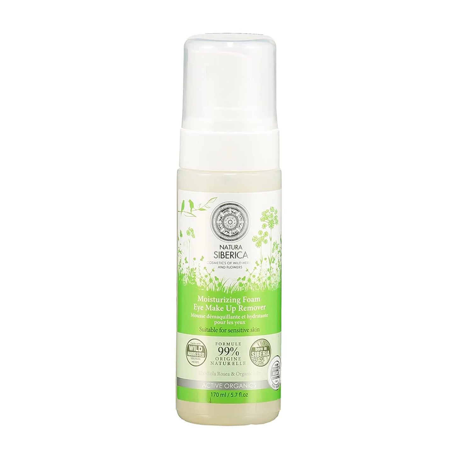 NATURA SIBERICA NATURA SIBERICA Moisturizing Espuma Desmaquillante Piel Sensible 170 ml Reinigungsschaum Gesichtscreme