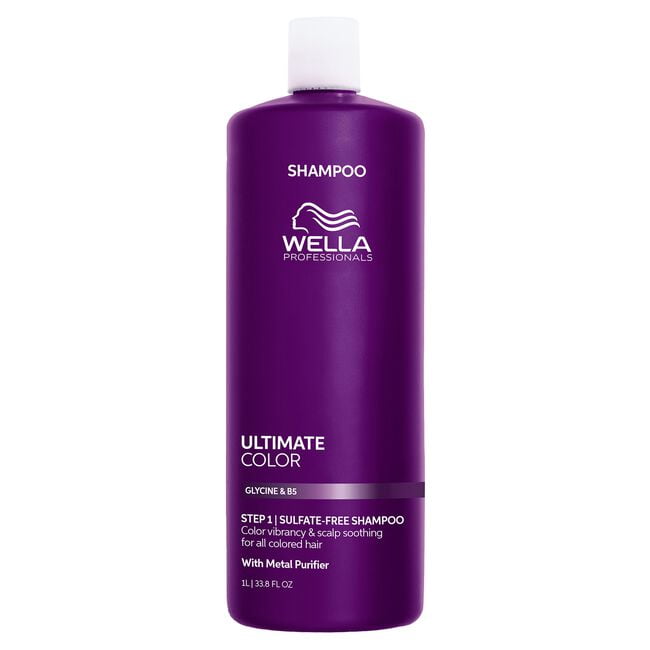 WELLA Ultimate Color Shampoo 1000 ml für coloriertes Haar Farbechtheit