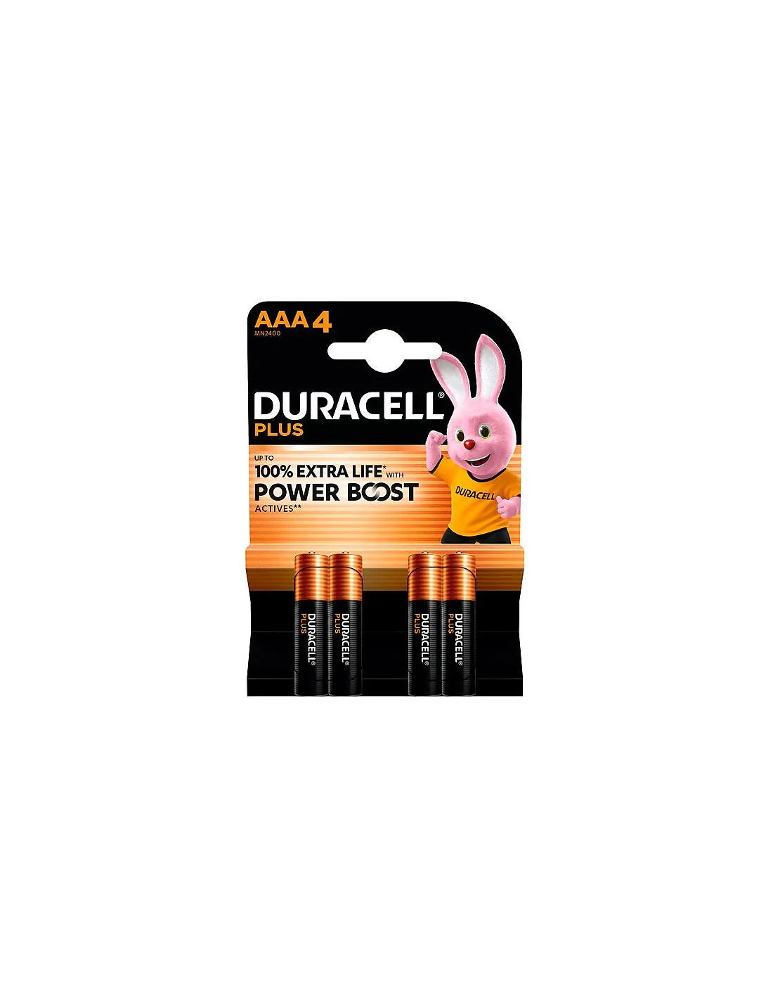 DURACELL DURACELL Plus AAA Batterien LR03 Pack 4 Stück Kosmetik