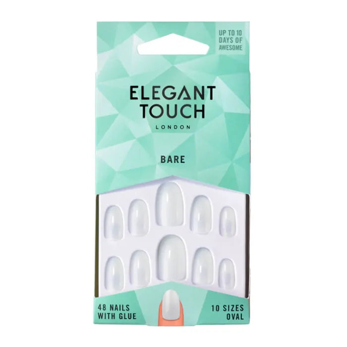 ELEGANT TOUCH ELEGANT TOUCH Totally Bare Oval Naturnagel-Kunstnägel Oval Form Kosmetik