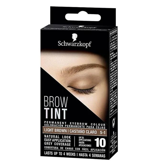 SCHWARZKOPF SCHWARZKOPF Brow Tint Augenbrauenfarbe Light Brown 5-1 Haarfarbe