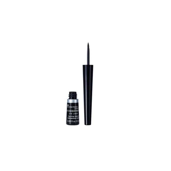 RIMMEL LONDON Rimmel Exaggerate Liquid Eyeliner 001 Black