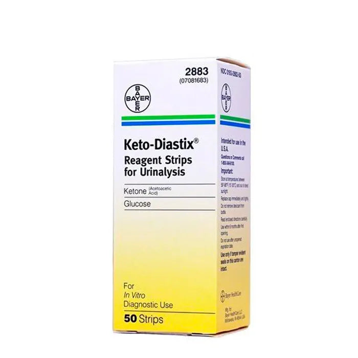 BAYER BAYER Ketodiastix Teststreifen 50 Stück zur Messung von Ketonen Kosmetik