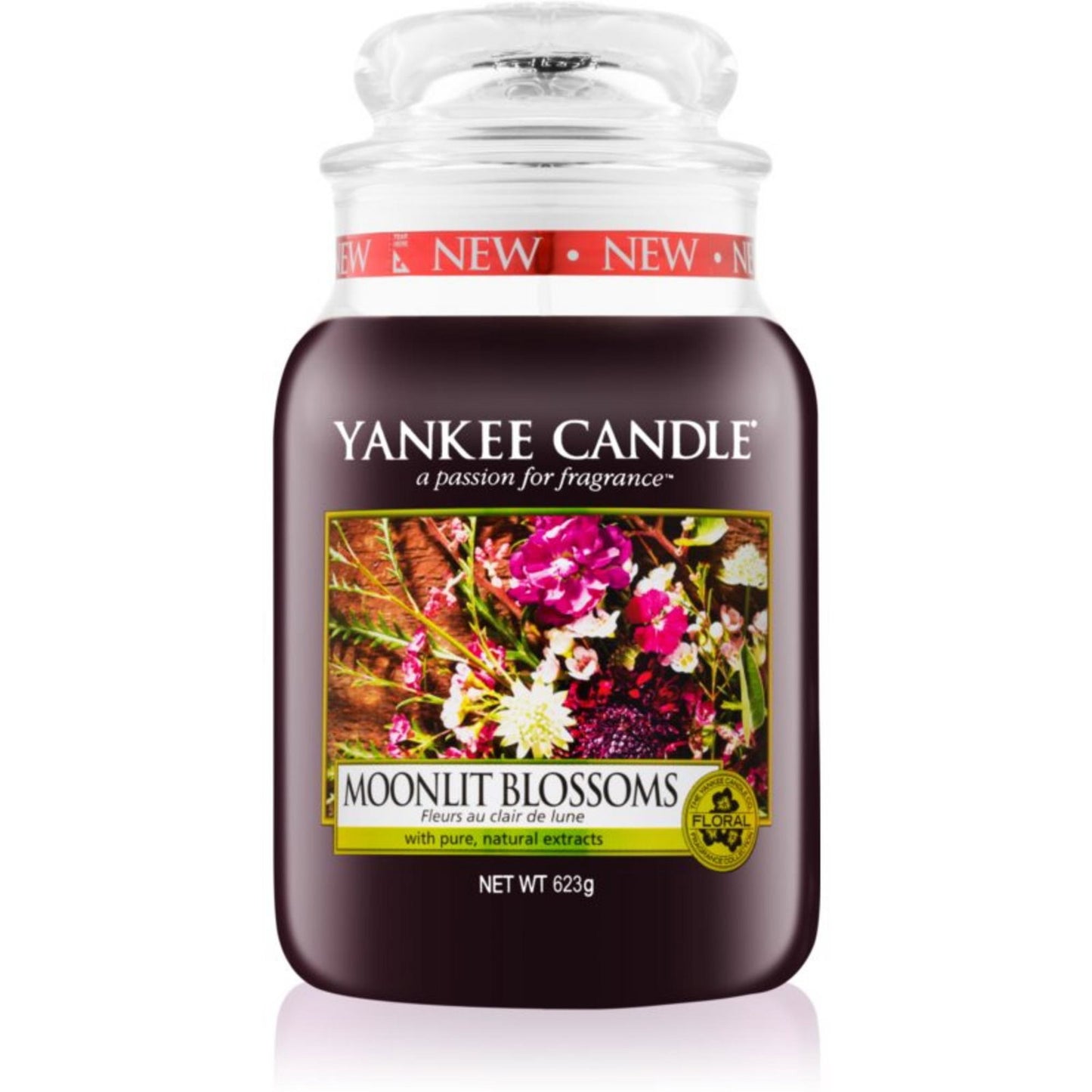 Yankee Candle Yankee Candle, Moonlit Blossoms, Duftkerze, 623 g Regular