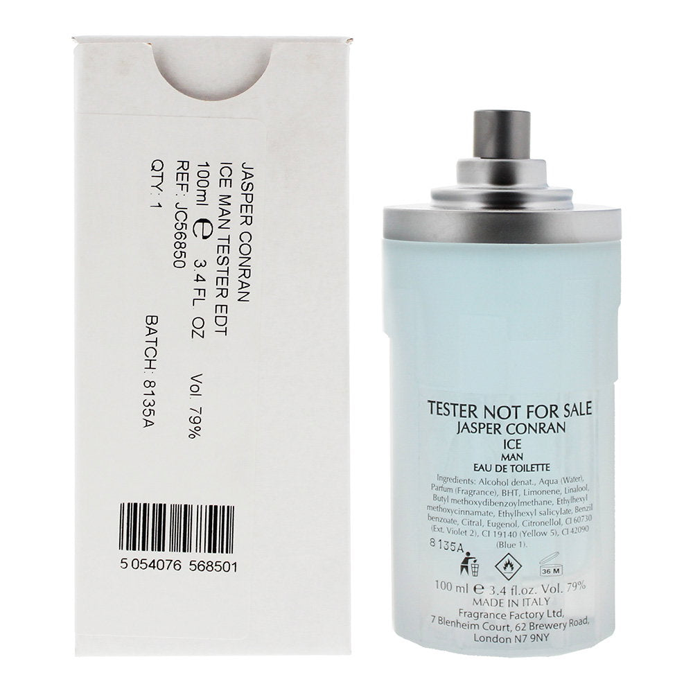Jasper Conran Jasper Conran, Ice, Eau de Toilette, Für Männer, 100 ml *Tester