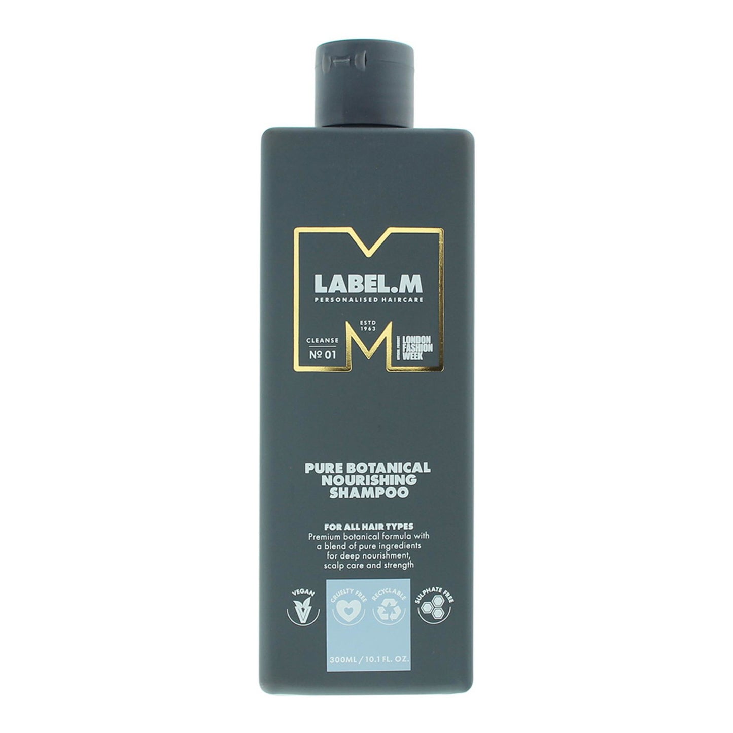Label.M Label.M, Pure Botanical, Haarshampoo, Nahrhaft, 300 ml Regular