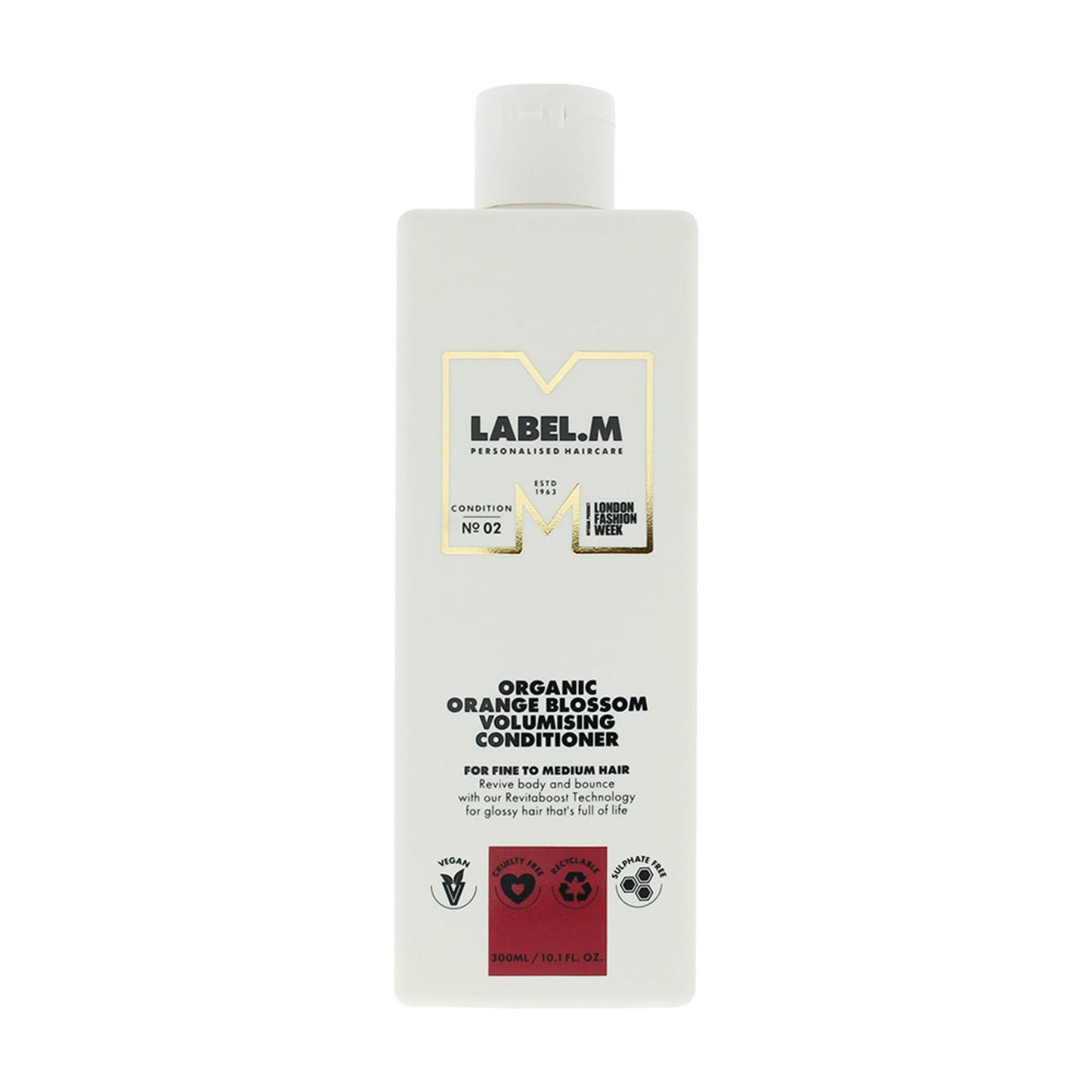 Label.M Label.M, Organic Orange Blossom, Haarspülung, Volumen und Körper, 300 ml Regular