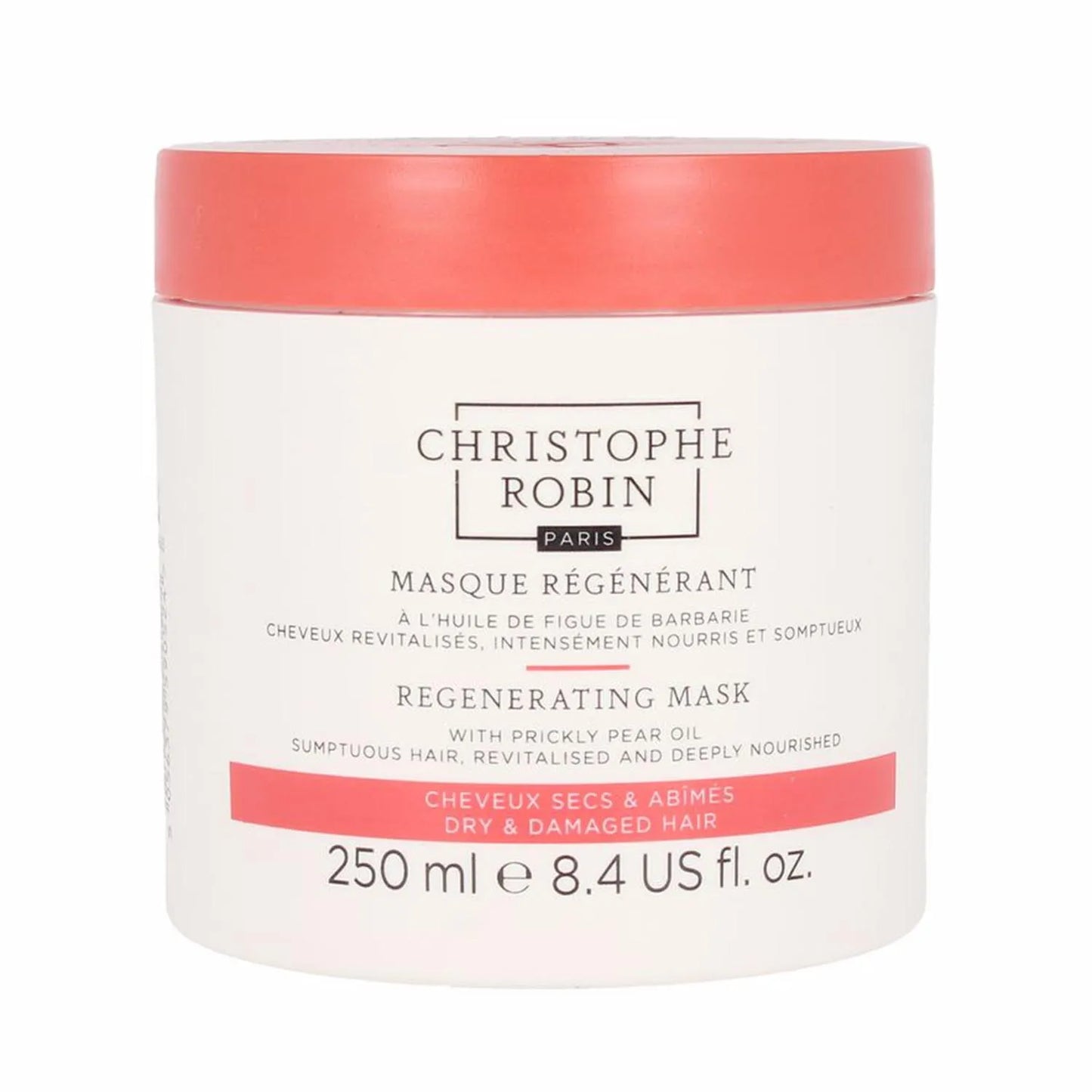 CHRISTOPHE ROBIN Regenerierende Maske mit Kaktusfeigenöl 250 ml