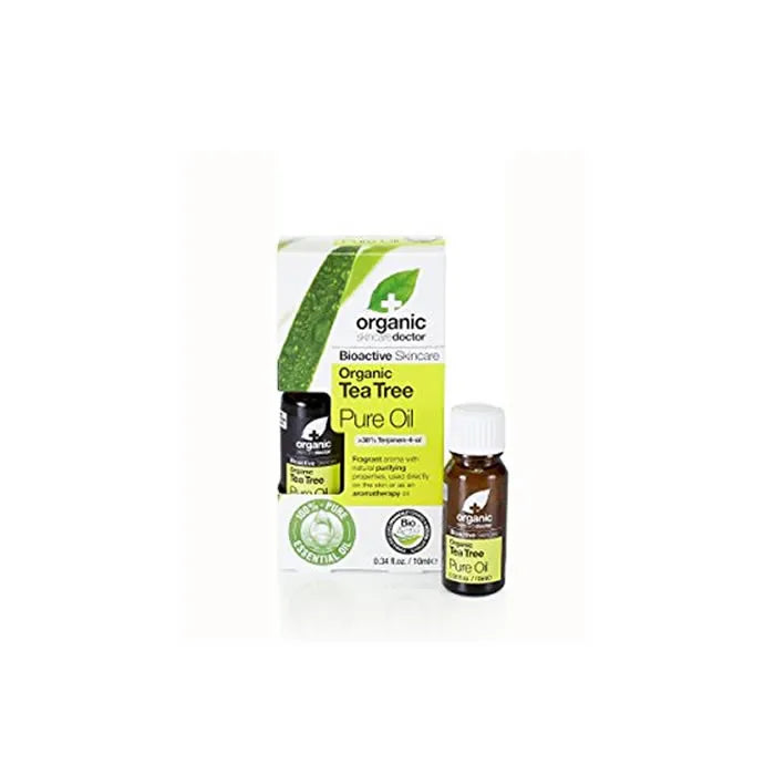 DR. ORGANIC DR. ORGANIC Tea Tree Pure Oil 10 ml natürliches Teebaumöl Pflegeöl Kosmetik