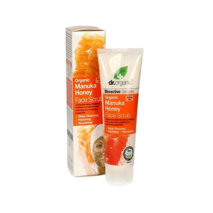 DR. ORGANIC Dr Organic Manuka Honey Face Scrub 125ml EAN 5060176672796