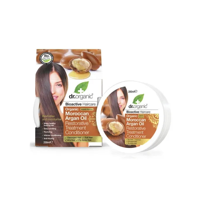 Dr. Organic Moroccan Argan Oil Hair Treatment Conditioner 200ml EAN 5060176674783