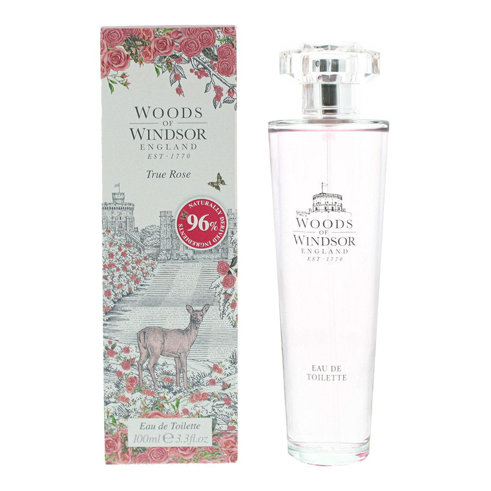 Woods Of Windsor Woods Of Windsor, True Rose, Eau de Toilette, Für Frauen, 100 ml Regular