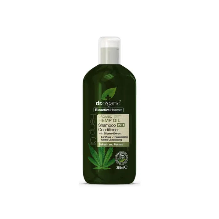 Dr. Organic Hemp Oil 2 In 1 Shampoo & Conditioner 265 ml