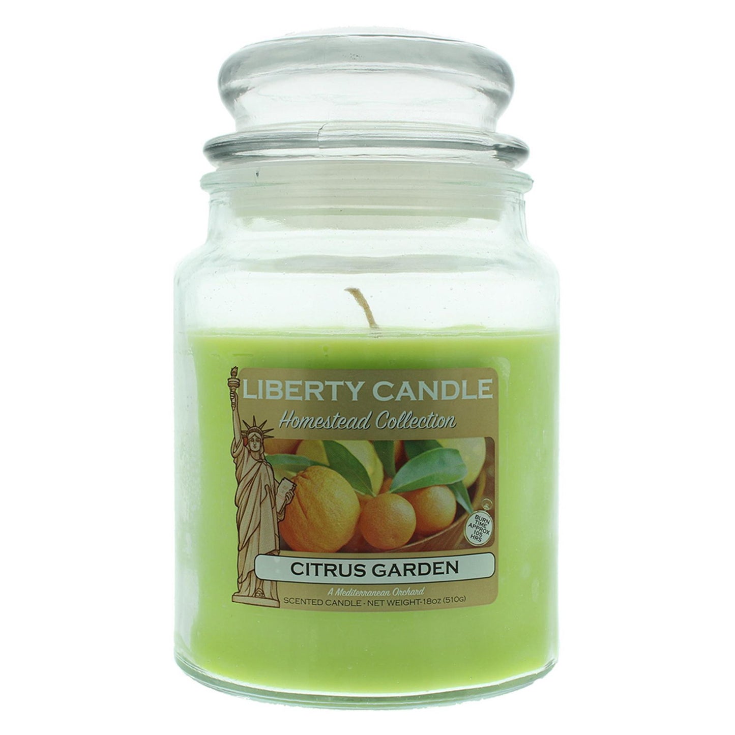 Liberty Candle Liberty Candle, Homestead Collection Citrus Garden, Citrus Garden, Duftkerze, 510 g Regular