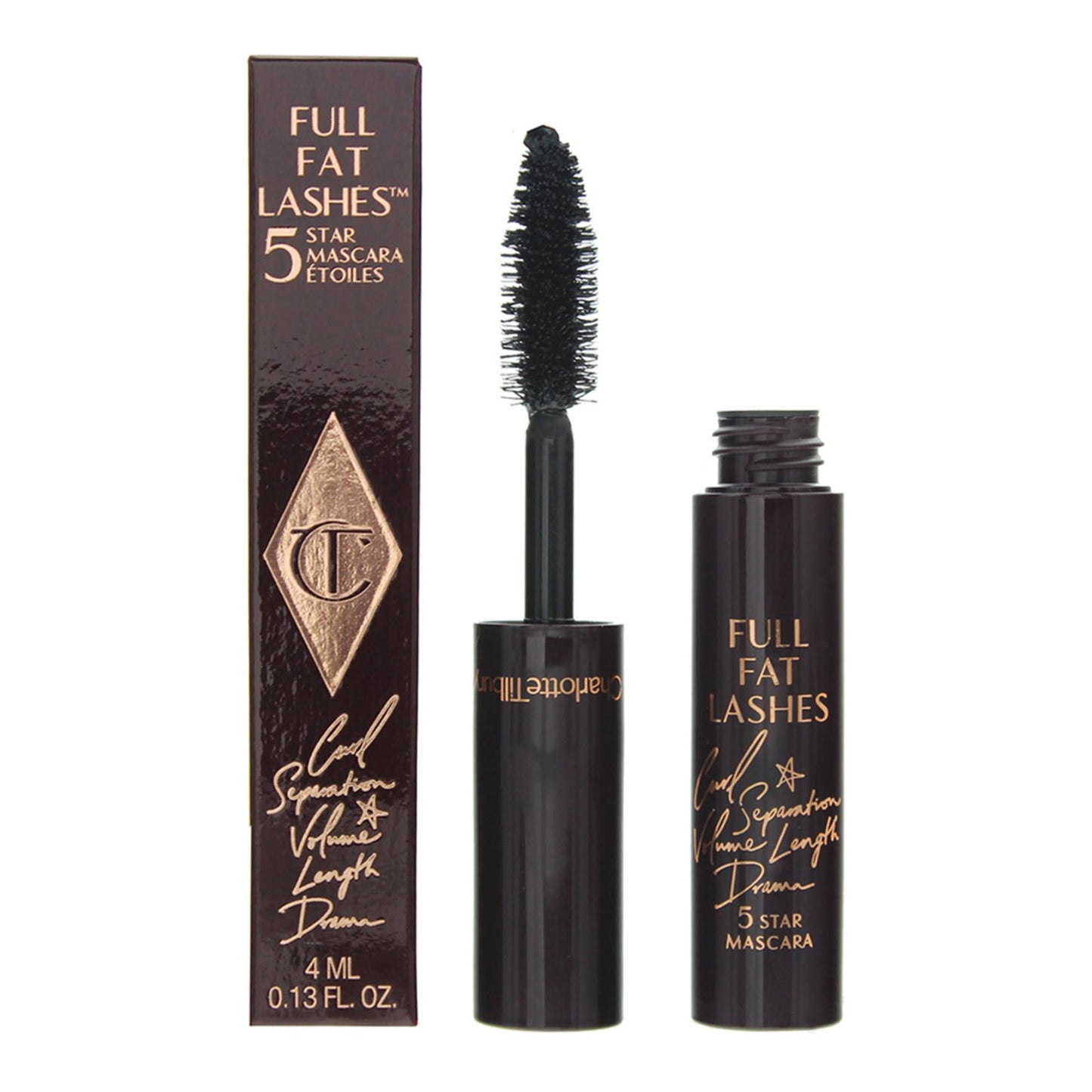 Charlotte Tilbury Charlotte Tilbury, Full Fat 5 Star, Locke, Wimperntusche, Schwarz, 4 ml Regular