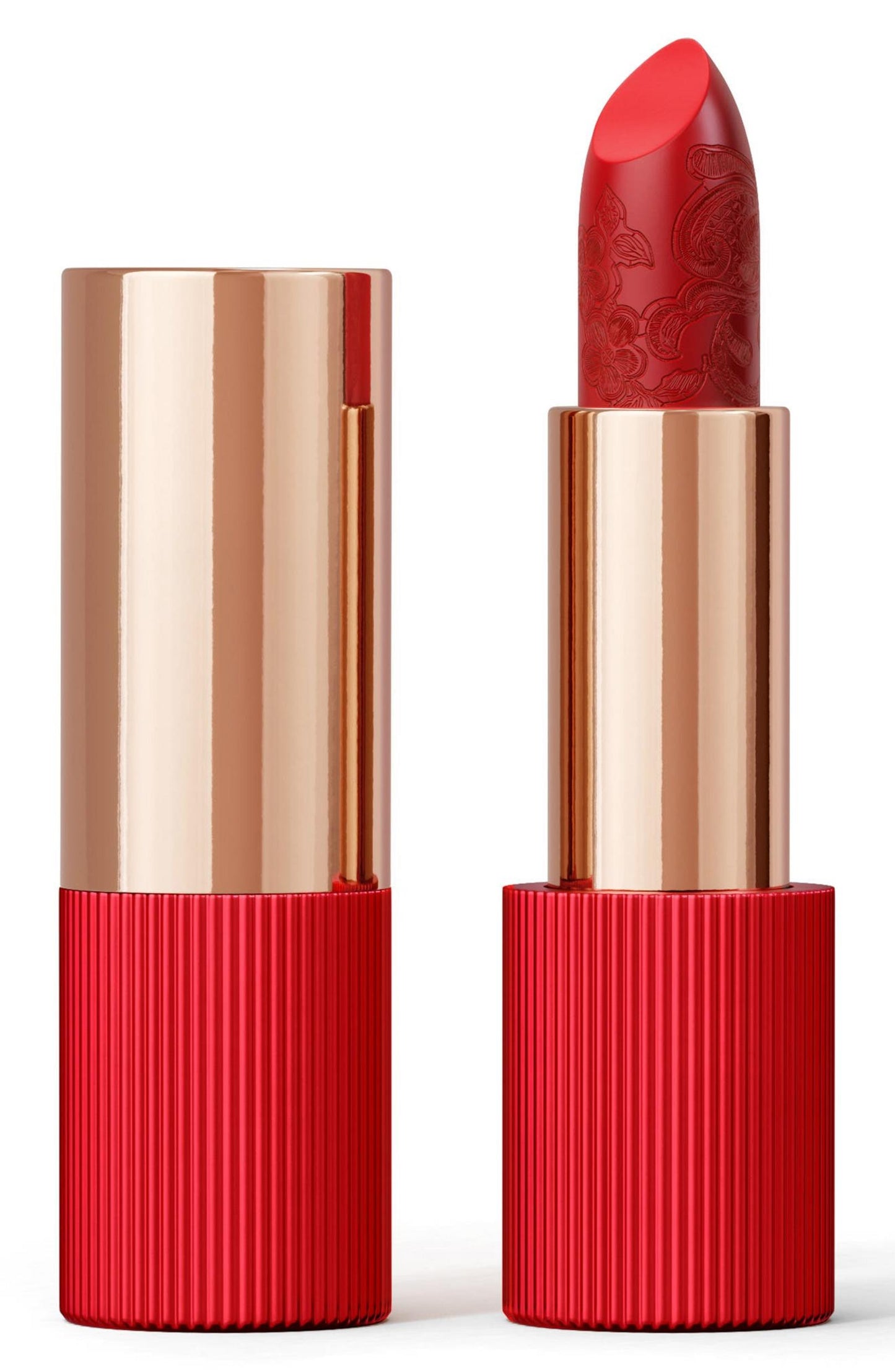 La Perla La Perla, Matte Silk, Matte Seide, Creme-Lippenstift, 105, Mohnrot, 3.5 g Regular