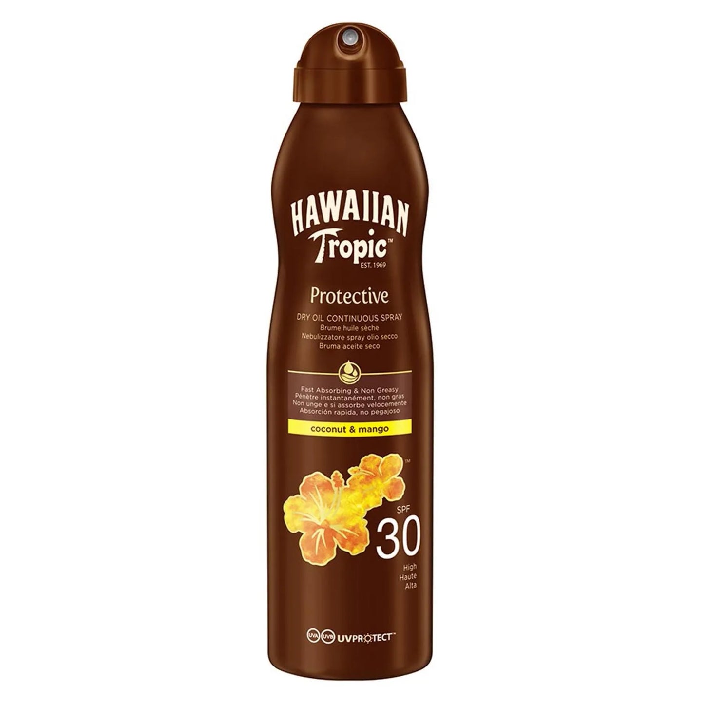 HAWAIIAN TROPIC Coconut Y Mango Aceite Spf30 180 ml Spray Kosmetik