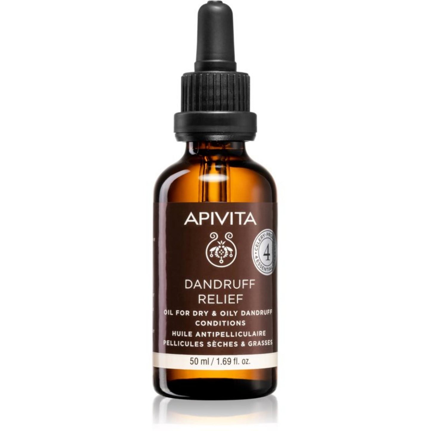 Apivita Apivita, Apivita, Kopfhautbehandlungsöl, Antischuppen, 50 ml Regular