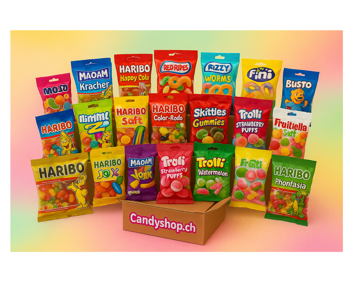 Fruchtgummi Monats Überraschungsbox