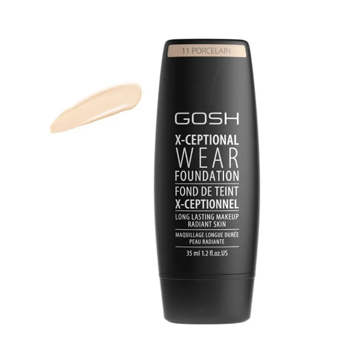 GOSH GOSH X-Ceptional Wear Foundation Long Lasting Make-up 11 Porcelain 35 ml