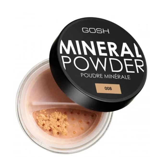 GOSH GOSH Mineral Puder 008 Tan 8 g lose Mineralfoundation Puder Make-up