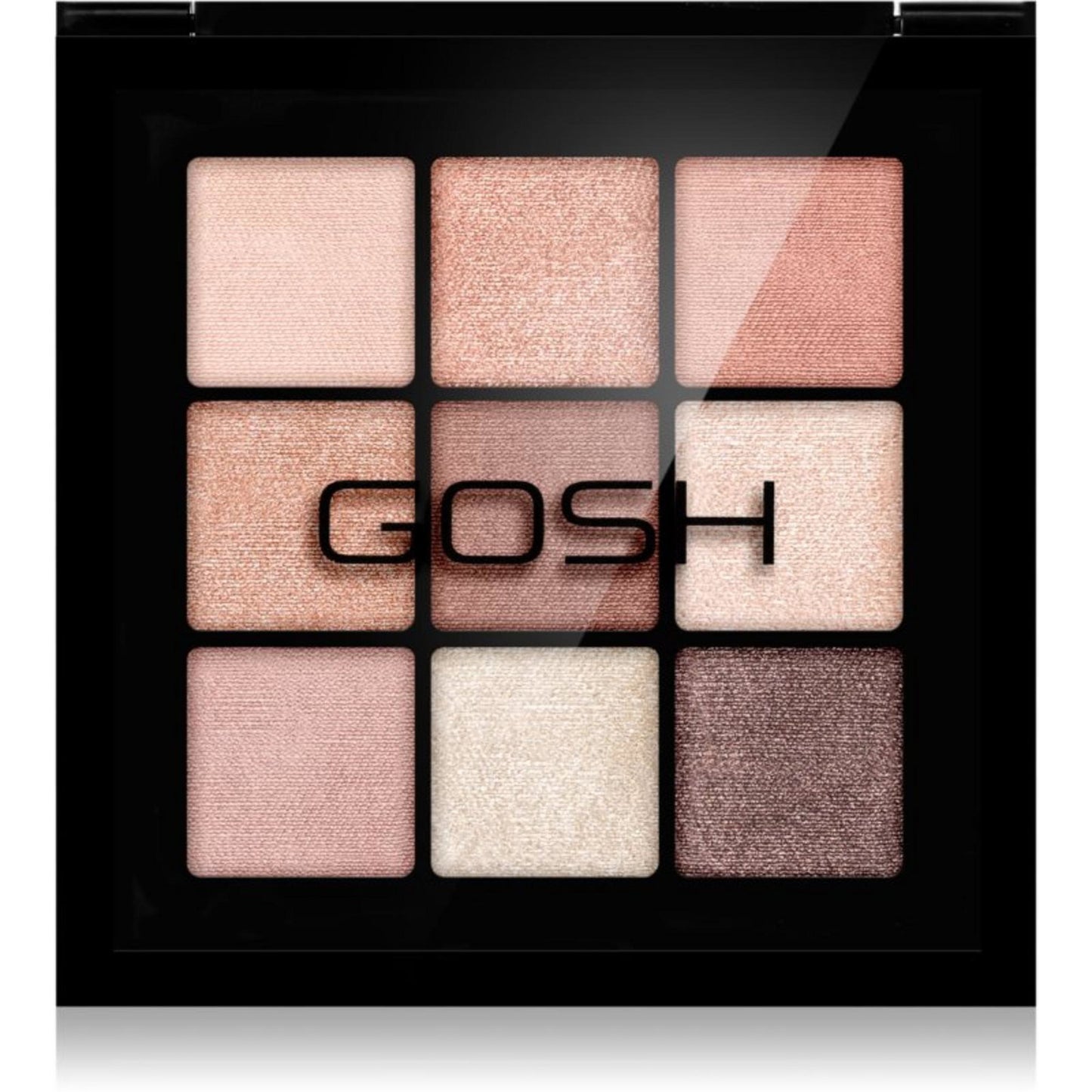 Gosh Gosh, Eyedentity, Lidschattenpalette, 001, Sei ehrlich, 9 Schattierungen, 8 g Regular
