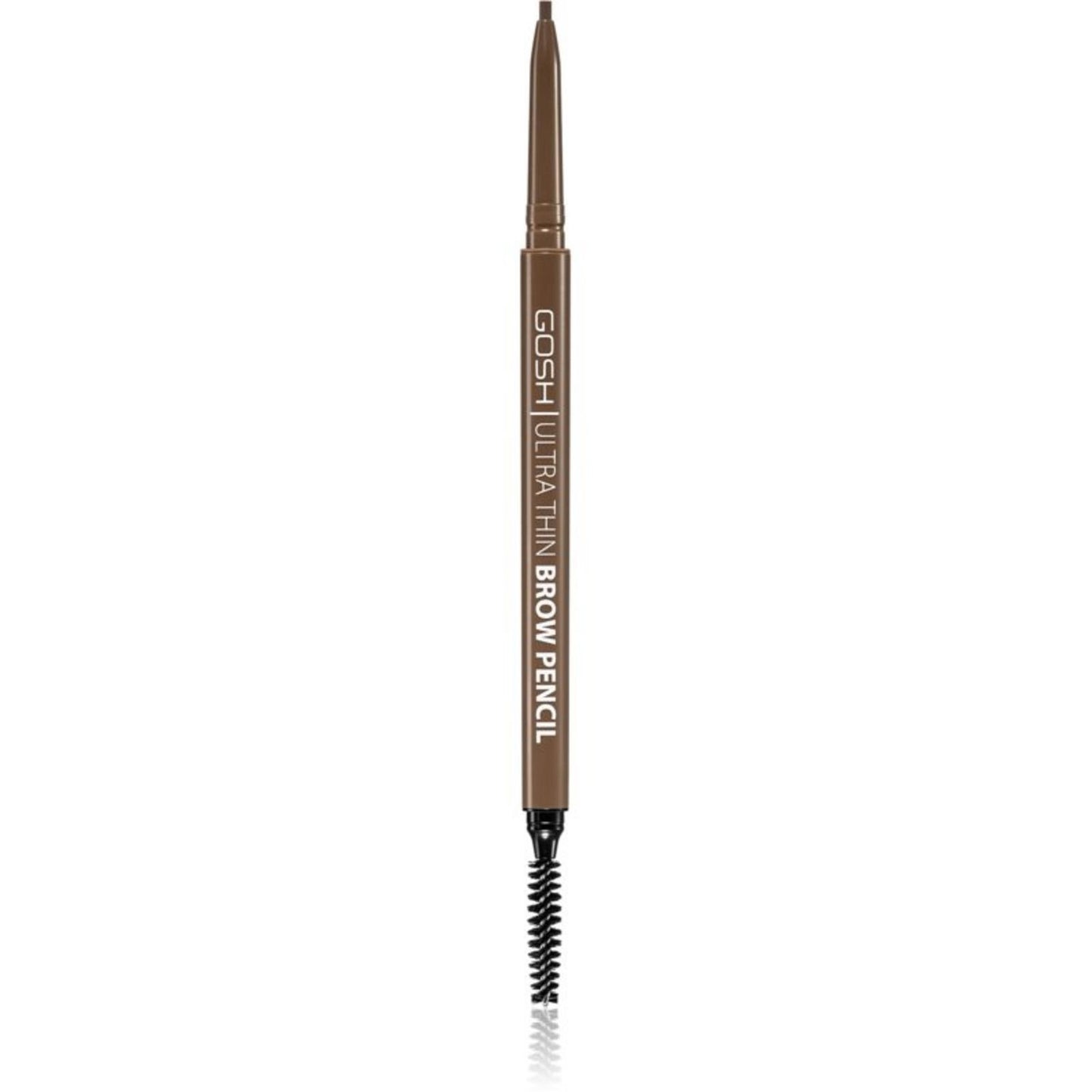 Gosh Gosh, Ultra Thin, Augenbrauencreme-Stift & Bürste 2-in-1, 002, Graubraun, 0.09 g Regular