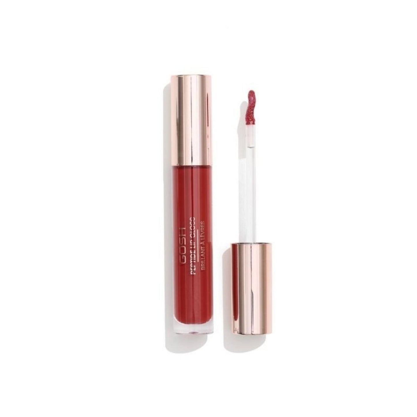 Gosh Gosh, Peptide, allergie-zertifiziert, Super glänzend, Lipgloss, 005, Kirsche, 7 ml Regular