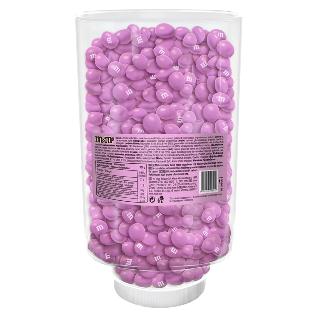 M&M´s Peanut Einfarbig Pink 1KG - Candyshop.ch
