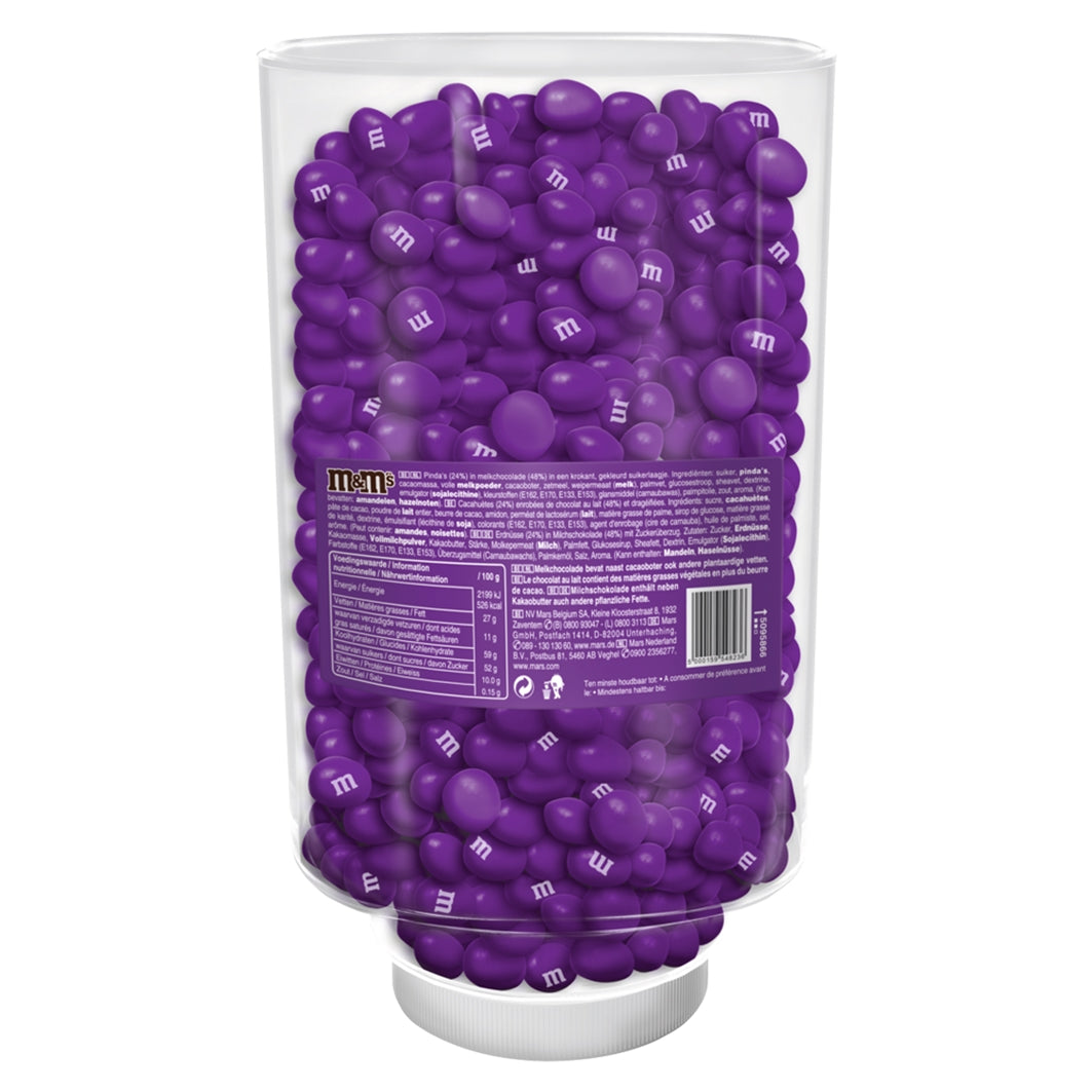 M&M´s Peanut Einfarbig Purple 1KG - Candyshop.ch