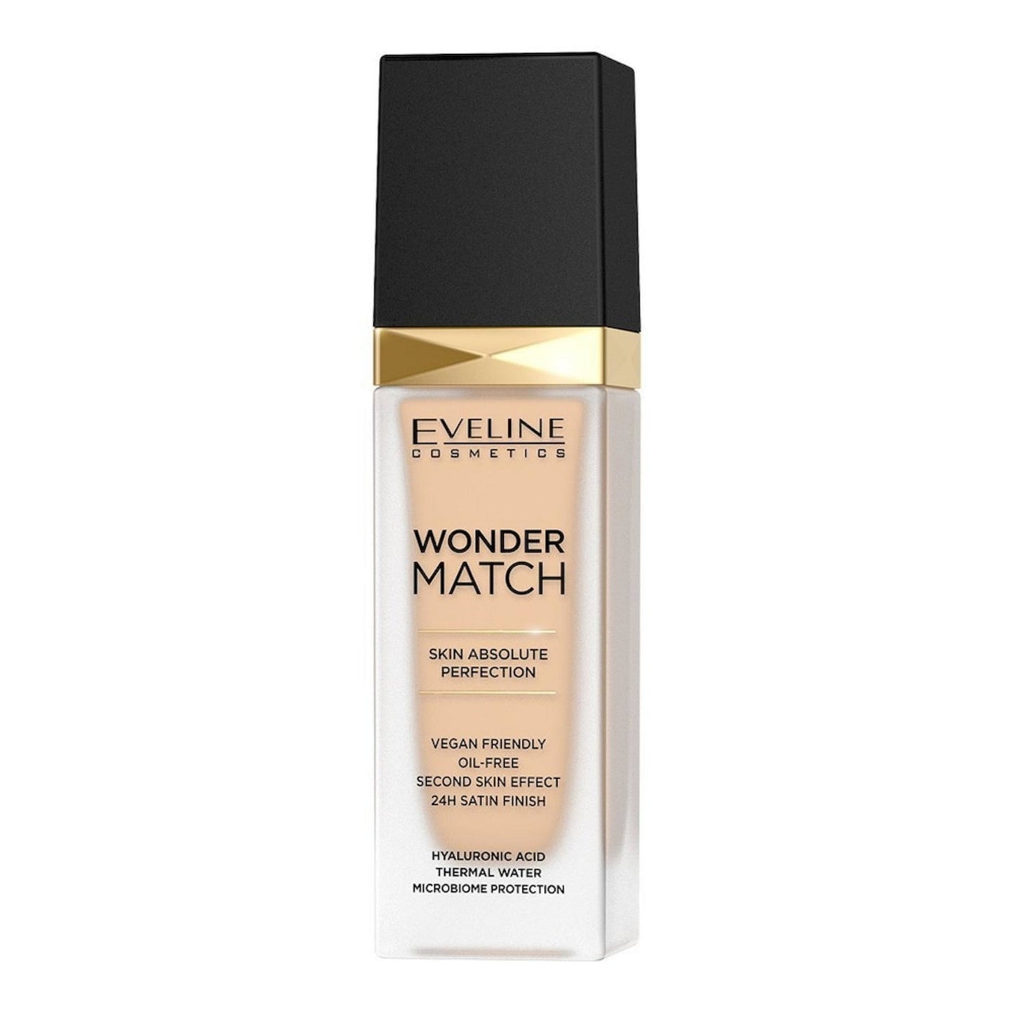Eveline Cosmetics Eveline Cosmetics, Wonder Match Skin Absolute Perfection, Flüssige Grundierung, 11, Mandel, 30 ml Regular