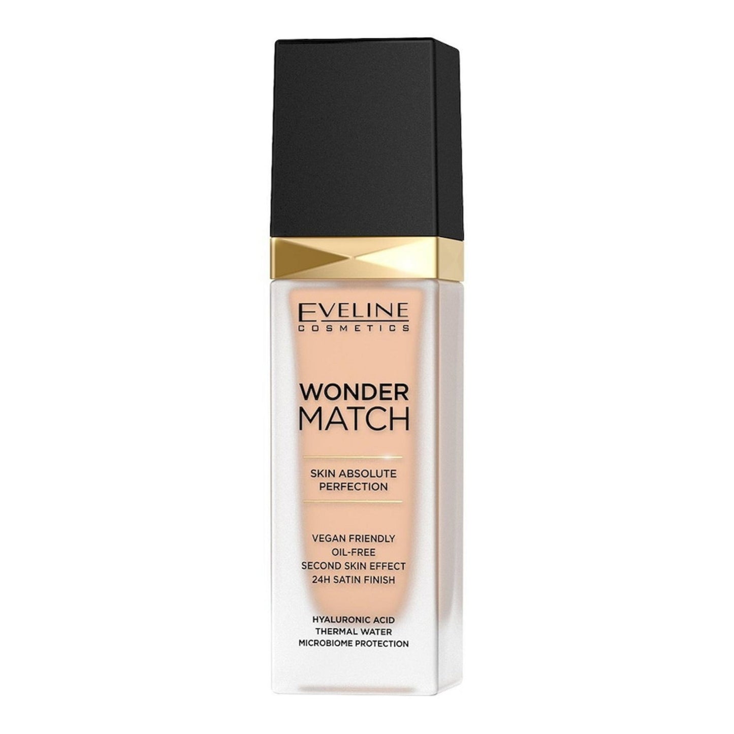 Eveline Cosmetics Eveline Cosmetics, Wonder Match Skin Absolute Perfection, Ölfrei, Flüssige Grundierung, 16, Hellbeige, 30 m