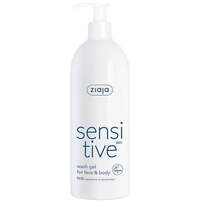 ZIAJA ZIAJA Sensitve Reinigungsgel für Gesicht und Körper 400 ml für sensible Haut Kosmetik