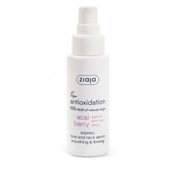 ZIAJA Acai Antioxidans Serum für Gesicht und Hals 50 ml