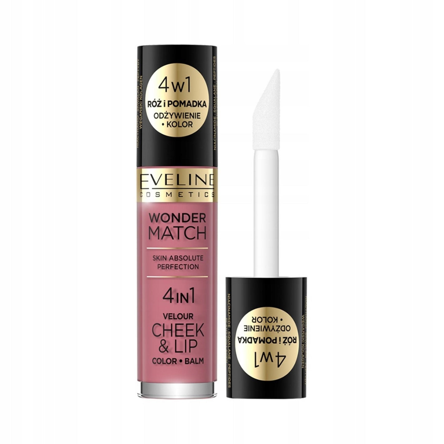 Eveline Cosmetics Wonder Match 4in1 Lippen- & Wangenbalsam 04 – Natürlicher Frischekick